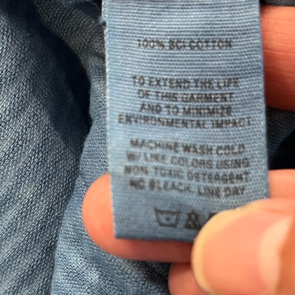 Alex Mill Blue‎ Indigo Cotton Tie Dyed Boyish Corduroy Blazer Sz. XXL - Picture 7 of 12